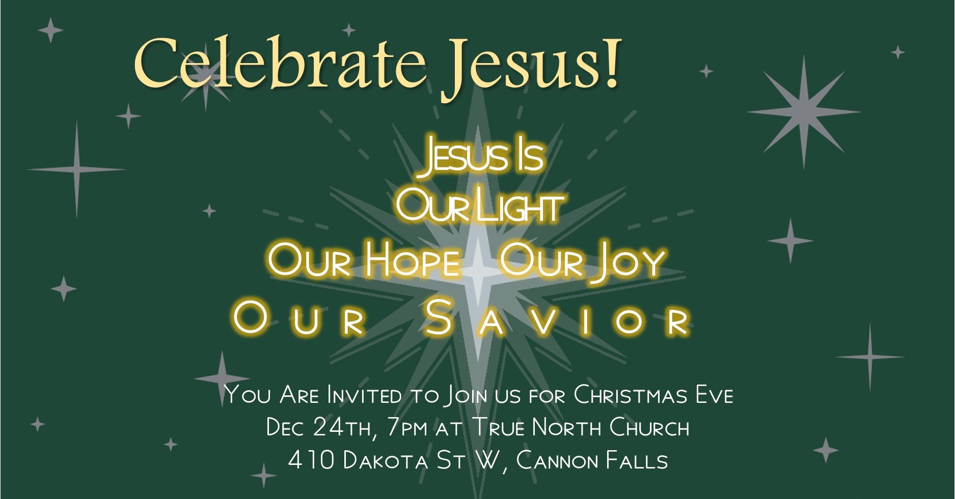 True North ChurchCannon Falls Christmas Eve 2024
