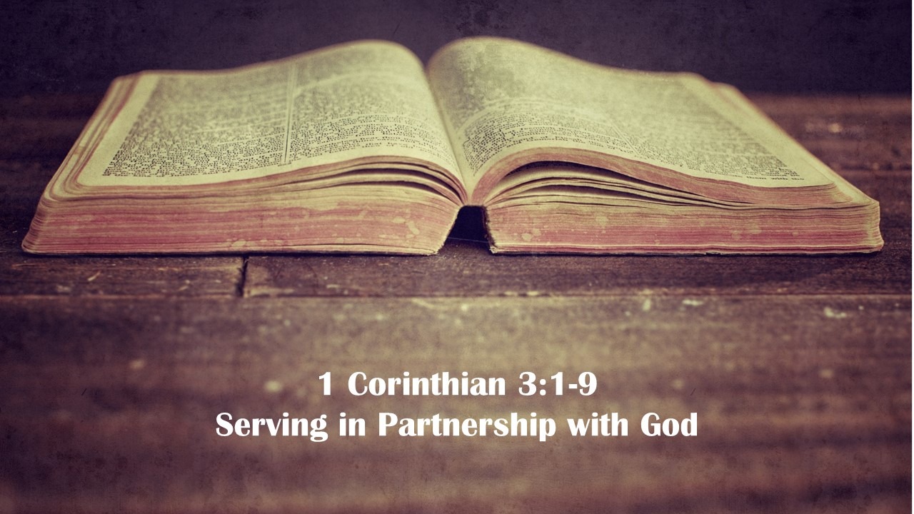 1 Corinthians 3: Partnership with God